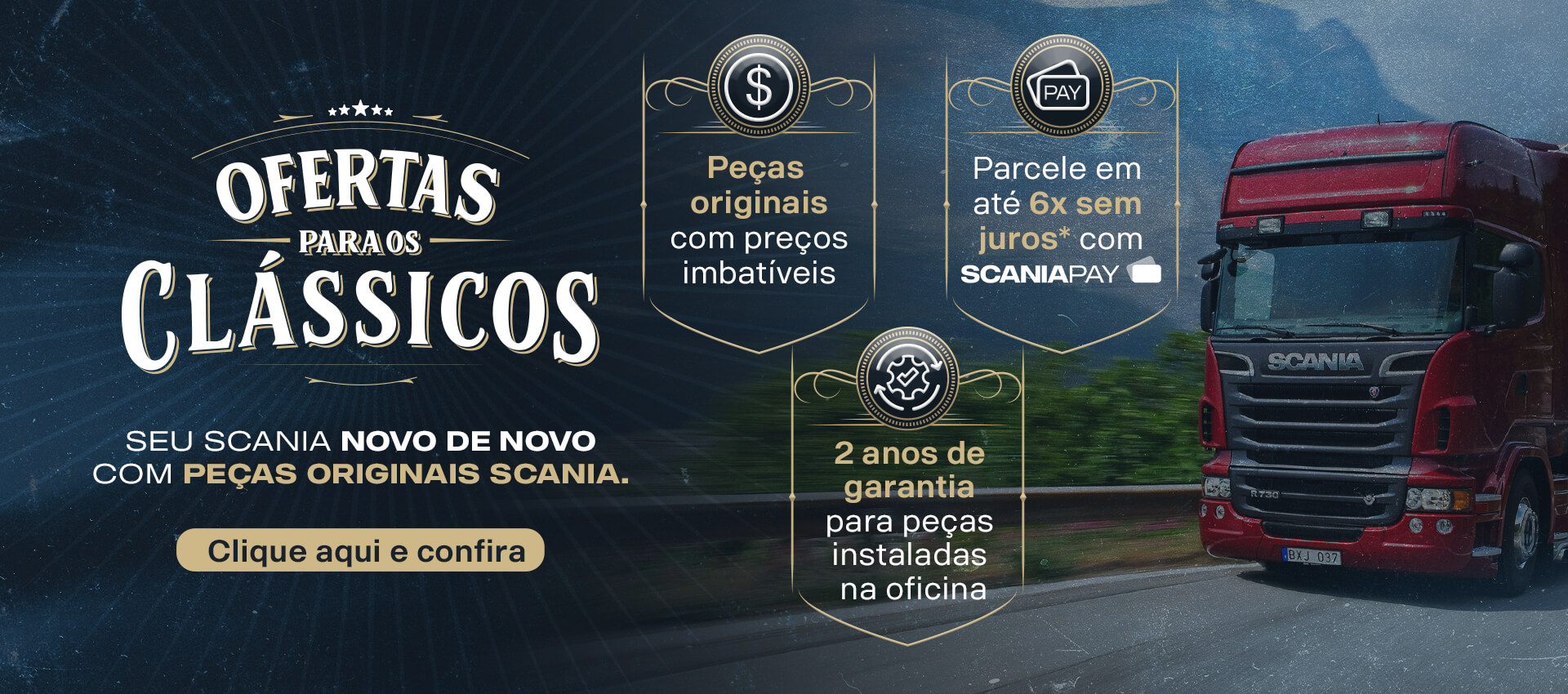 scania banner ofertas classicos